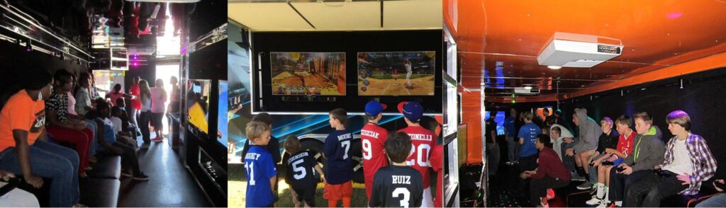 Video game truck party in South Florida
